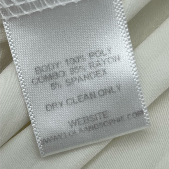 Lola and Sophie White Chifon Ruffle Cardigan - Picture 4 of 7